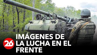 GUERRA RUSIAUCRANIA  El Ejército ucraniano avanza en dirección a la localidad de Kupiansk [upl. by Blockus]