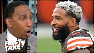 ‘Free OBJ’  Stephen A says Odell Beckham Jr needs to demand a trade from the Browns  First Take [upl. by Anielram608]