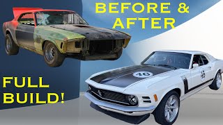 1970 Ford Mustang Fastback Trans Am Tribute  Complete Build [upl. by Lamrert342]