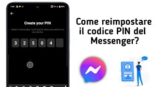 Come reimpostare il codice PIN di Messenger  Reimposta il codice PIN di Messenger [upl. by Towrey]