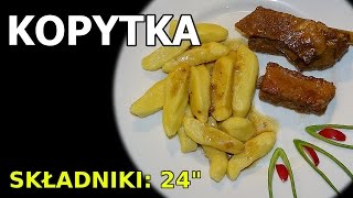 Kopytka  pyszne kluski [upl. by Ydnirb860]