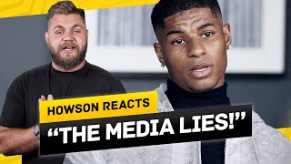 Marcus Rashfords EXCLUSIVE Interview Howson Reacts [upl. by Nicram]