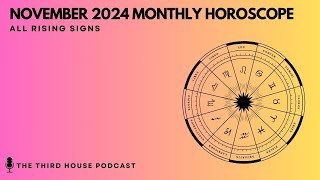 NOVEMBER 2024 MONTHLY HOROSCOPE [upl. by Richara]