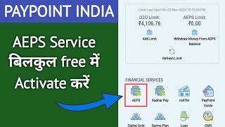 Paypoint India Free AEPS id  Free Retailer id [upl. by Ingaborg]