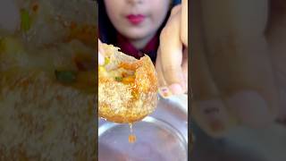 Chilli Powder Panipuri 🙂😡😭 Spicy Panipuri Challenge shorts ytshorts youtubeshorts [upl. by Anirtruc]