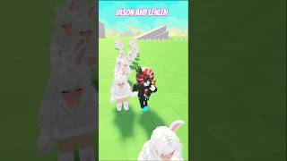 Jason amp LenLen  Plays roblox lenlen akudap akudav [upl. by Bertasi970]