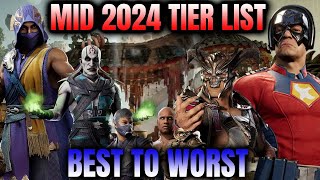 NEW 2024 MORTAL KOMBAT 1 TIER LIST Best to Worst [upl. by Basir]