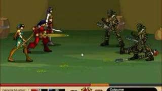 DragonFable  Bandit Camp Quest Final Battle Group Battle [upl. by Qiratla]