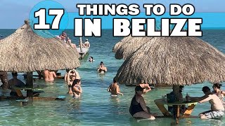 Best Things To Do in Belize 2024 4K [upl. by Trisa]