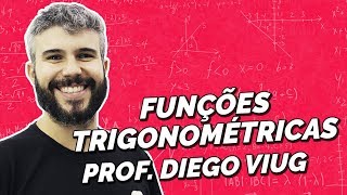 Trigonometria Funções Trigonométricas  Matemática  Prof Diego Viug [upl. by Beghtol268]