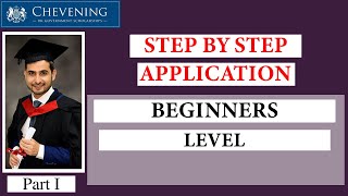 How to Apply for Chevening Award and Create Account for Beginners Part 01 [upl. by Jerome994]