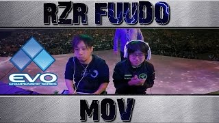 Evo 2016  SFV  Top 8 Finals  RZR FUUDO VS MOV  STREET FIGHTER V  5 [upl. by Coralyn]