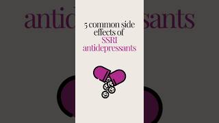 ssri antidepressants sideeffects medication depression insomnia treatment [upl. by Alag294]