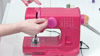 How to thread a sewing machine  Mini JL Janome [upl. by Jeanine711]