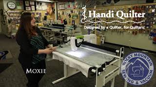 New affordable longarm quilting machine from Handi Quilter Meet Moxie [upl. by Raye648]