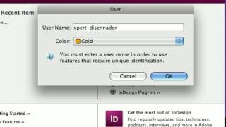 201 Creacion de Usuarios en InCopy e InDesign [upl. by Akenot]