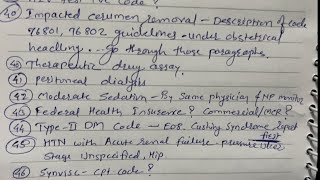 CPC Exam repeated questions July 2024  Medical Coding Exam 2024  aapc cpc cpt education job [upl. by Hymen]