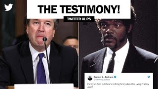 Brett Kavanaughs mashup with Samuel L Jackson Pulp Fiction Testimony Full Video [upl. by Dias]