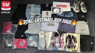 20KG EASTMALLBUY HAULSupreme Gallery Dept Jordan Nike Eric Emanuel Tears Ethika eastmallbuy [upl. by Kinom]