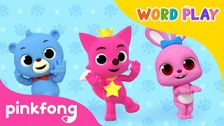 Animal Action  Word Play  Pinkfong Songs for Children [upl. by Marnie850]