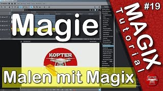 Magix Video Deluxe • Animationen mit Magix • so gehts • Tutorial • deutsch [upl. by Skvorak]