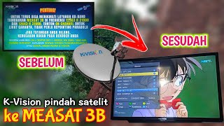 Cara Mendapatkan Channel KVision di satelit Measat 3B dengan Mudah sekali [upl. by Natascha684]