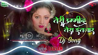 Teri Umeed Tera Intezar  Dj Song  Kumar Sanu amp Sadhna Sargam💙  Hindi Dj Remix Song  Hardbass [upl. by Eduard]