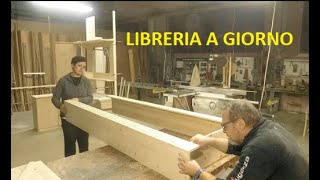 Come costruire una libreria LIBRARY BOOKSHOP CASE STORE tutorial DIY fai da te [upl. by Demp]