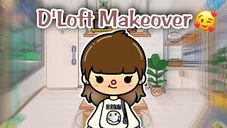 Toca Boca DOWNTOWN LOFT Makeover 🏠 Toca Life World  Toca Life Queen [upl. by Gnemgnok]