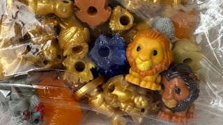 Woolworths Ooshies Lion King Simba Nala Mufasa Promotional ASMR unboxing collectible [upl. by Bertha]