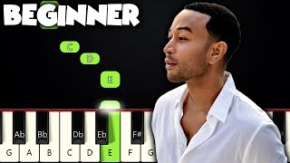 All Of Me  John Legend  BEGINNER PIANO TUTORIAL  SHEET MUSIC by Betacustic [upl. by Spring139]