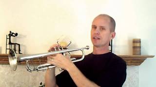 How To Play The Trumpet  Learning With A Mirror Plus Easy Songs [upl. by Kruger]