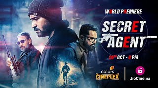 SECRET AGENT  World Premiere  Tonight 8PM  Colors Cineplex  Jio Cinema  Vijay Antony Megha A [upl. by Dnomed]