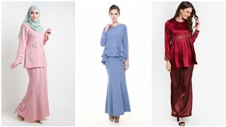 Fesyen Baju Kurung Moden Terkini 20212022 [upl. by Enyamrahs]