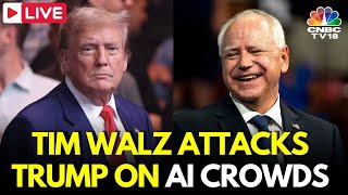 Tim Walz LIVE Tim Walz Attacks Trump amp Vance  Walz Pennsylvania Rally  US Elections 2024  N18G [upl. by Ametaf]