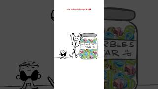 Marbles Jar 😄 Animation Meme Orig ​⁠raxdflipnote shorts [upl. by Claudie]