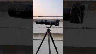 Sony Alpha 7 III Camera Sony Emount amp TTArtisan 500mm f63 Lens Zoom By Moon 8K 60 FPS [upl. by Aliuqet]