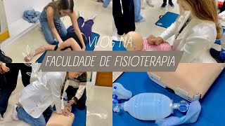 VLOG ROTINA DE UMA ESTAGIÁRIA DE FISIOTERAPIA 3  treino de primeiros socorros e estudos para o R1 [upl. by Griffie54]