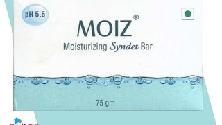 Moiz Moisturizing Syndet Bar On ClickOnCare [upl. by Anselma745]