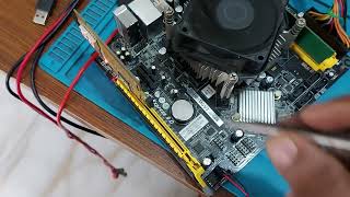 Biostar motherboard no power problem [upl. by Madonia]