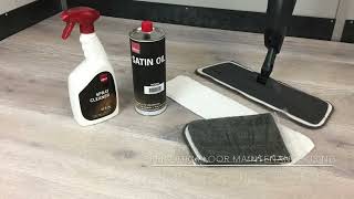 Easy Steps For Maintaining A Satin Oiled Floor [upl. by Aicerg494]