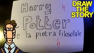 HARRY POTTER E LA PIETRA FILOSOFALE in 6 minuti  Draw The Story [upl. by Einaoj]