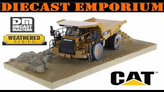 150 Scale Diecast Masters Weathered Series Caterpillar 770 OffHighway Truck  Limited Edition [upl. by Francisca]