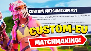 🔴REAL CUSTOMS FORNITE LIVE🔴 EU CUSTOM MATCHMAKING SOLODUOSQUAD FORTNITE SCRIMS LIVE [upl. by Arrej]