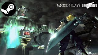 Final Fantasy VII Steam Version Part 18 Final Boss Sepiroth  Ending  Credits [upl. by Namilus]