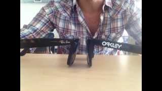 Comparing RayBan Wayfarers vs Oakley Frogskins Sunglasses [upl. by Ikkim307]