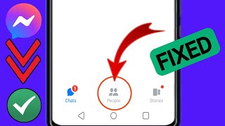 How to Fix People Option Missing On Messenger  Messenger People Option [upl. by Kreager]