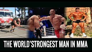 █■█ █ ▀█▀ BRUTAL POWER  The Worlds Strongest MAN ♛ in MMA smashes his opponents like a BOSS  HD [upl. by Pik647]