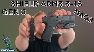 Initial Impressions Glock 43X48 Shield Arms S15 Gen 3 Mags Better then the Gen 2’s [upl. by Atikam]