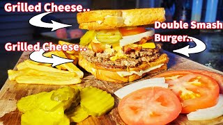 Grilled Cheese Smash Burger [upl. by Noyk]